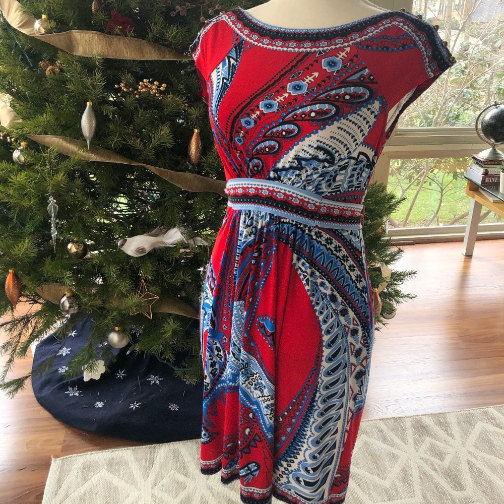 NY&Co GUC Cap Sleeve Print Dress